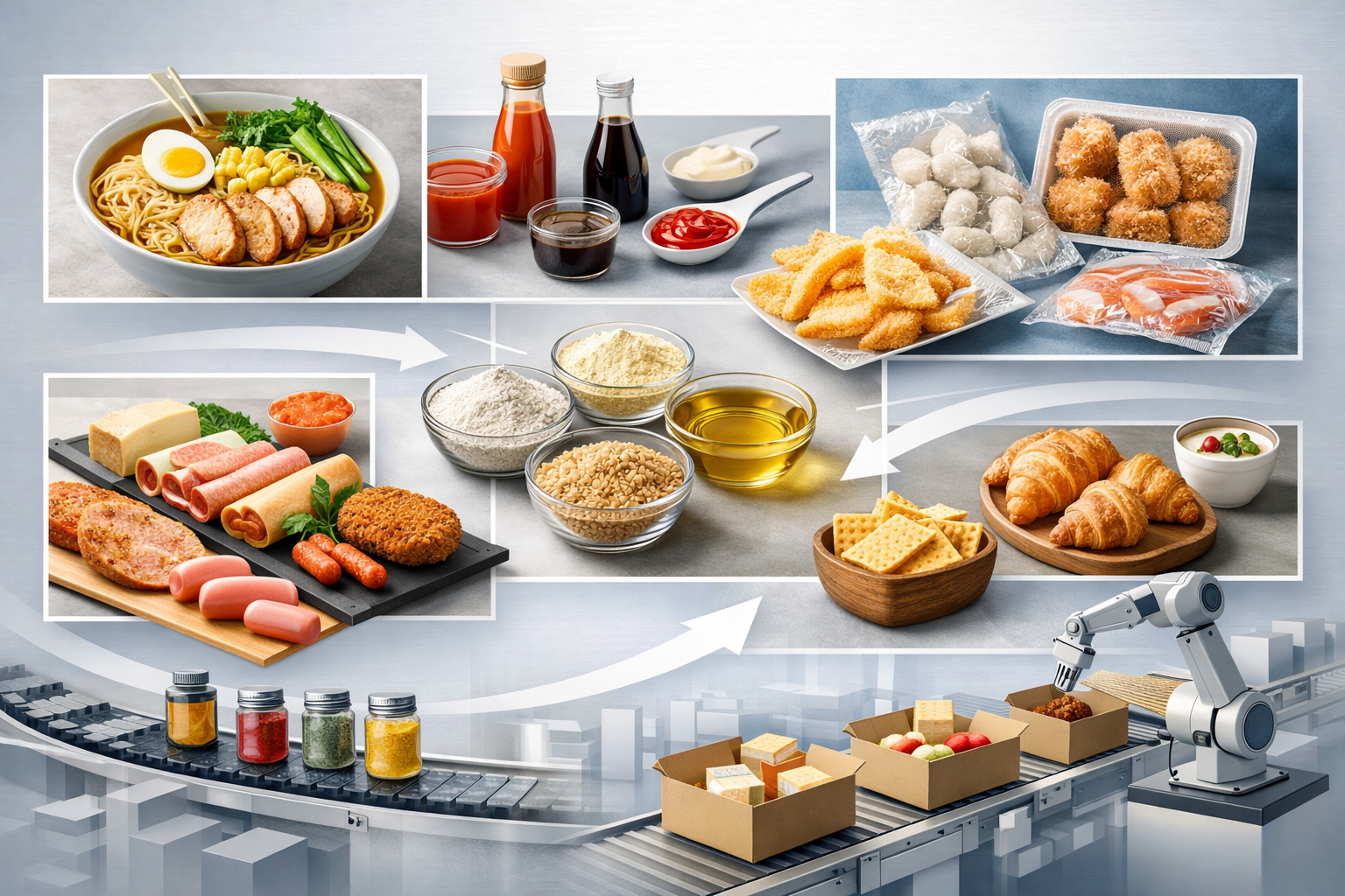 Flexible sourcing network across natural environments